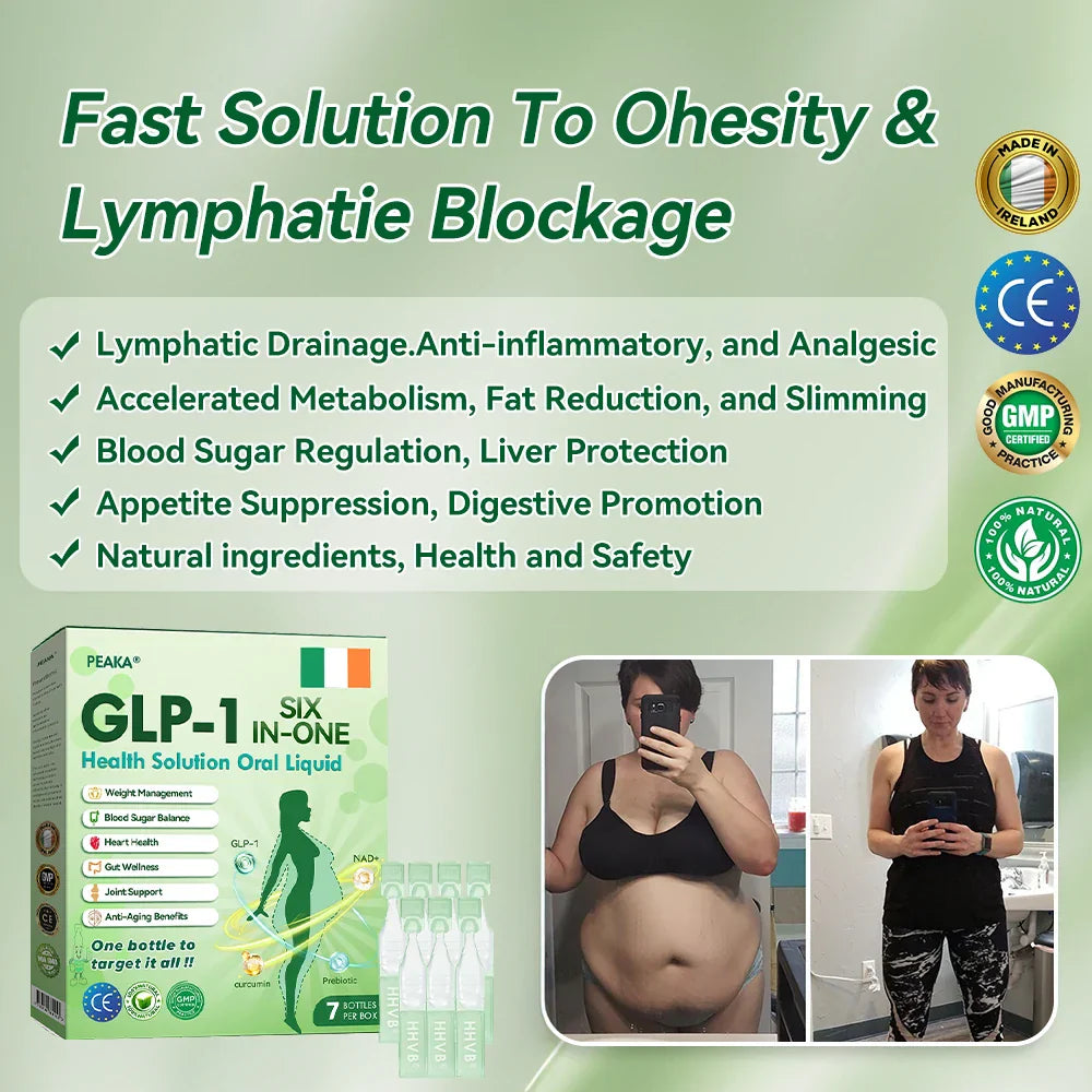Official Store ๐ฎ๐ช| PEAKAยฎ ๐ฟ๐ฟ GLP-1 Six-in-One Health Solution Oral Liquid (Just one dose a day โ visible results in just 7 days) โ
For: Obesity, Cardiovascular Health, Diabetes, Sleep Apnea, Joint Issues, and more.